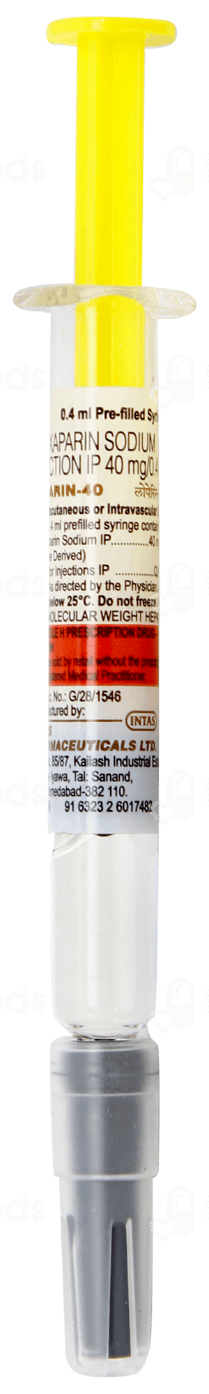 Loparin 40 Injection 0.4ml