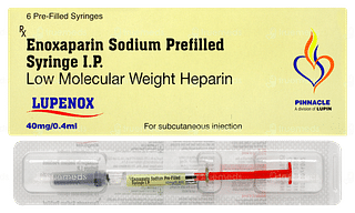 Lupenox 40mg Pre Filled Syringe 0.4ml
