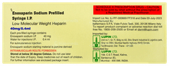 Lupenox 40mg Pre Filled Syringe 0.4ml Lupenox 40mg Pre Filled Syringe 0.4ml