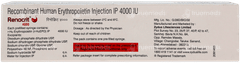 Renocrit 4000 Injection 0.4ml