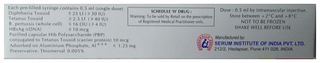 Pentavac Pfs Vaccine 0.5Ml