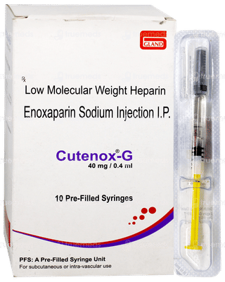 Cutenox G 40Mg Injection 0.4Ml