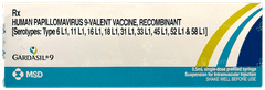 Gardasil 9 Vaccine 0.5ml Gardasil 9 Vaccine 0.5ml