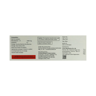 Rexite 1500mcg Pre Filled Syringe 1ml