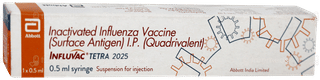 Influvac Tetra 2025 Vaccine 0.5ml