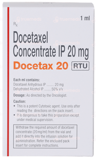 Docetax 20 Rtu Injection 1Ml
