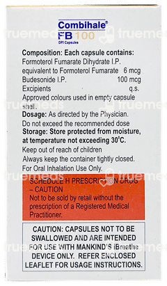 Combihale Fb 100 Dpi Capsule 30 Combihale Fb 100 Dpi Capsule 30