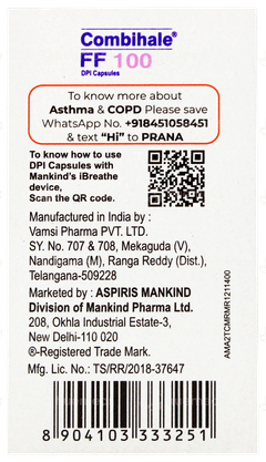 Combihale Ff 100 Dpi Capsule 30