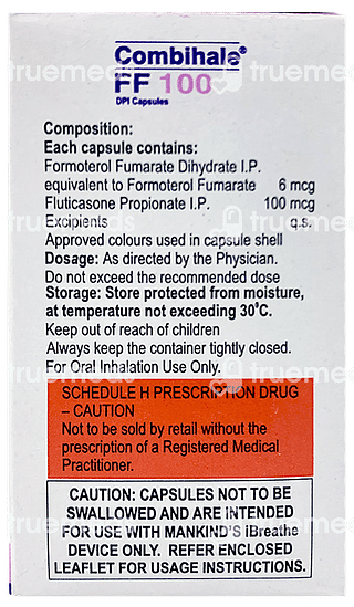 Combihale Ff 6/100 MCG Redicaps 30