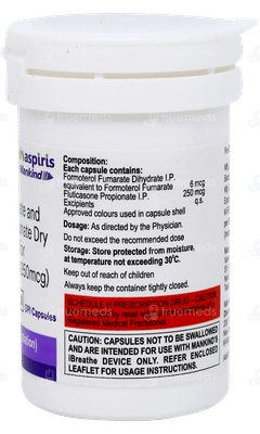 Combihale Ff 250 Dpi Capsule 30 Combihale Ff 250 Dpi Capsule 30