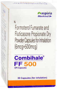 Combihale Ff 500 Capsule 30