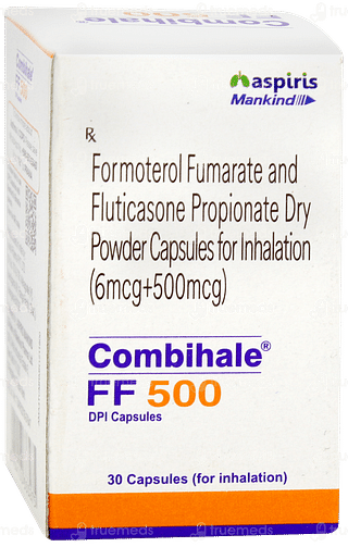 Combihale Ff 500 Capsule 30