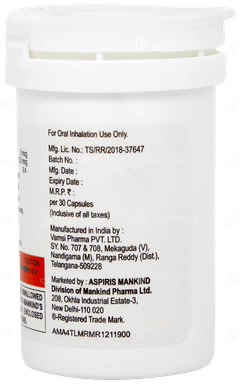 Combihale Ff 500 Capsule 30