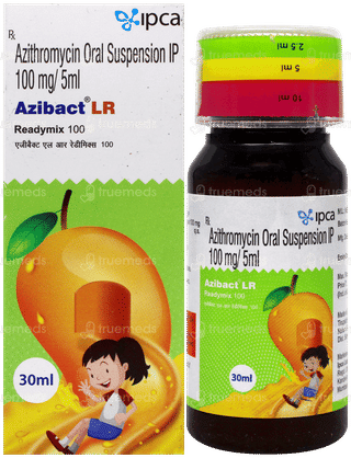 Azibact Lr Readymix 100 Suspension 30Ml