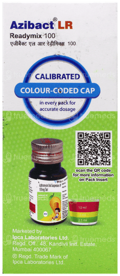 Azibact Lr Readymix 100 Suspension 30Ml Azibact Lr Readymix 100 Suspension 30Ml