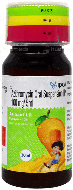 Azibact Lr Readymix 100 Suspension 30Ml Azibact Lr Readymix 100 Suspension 30Ml