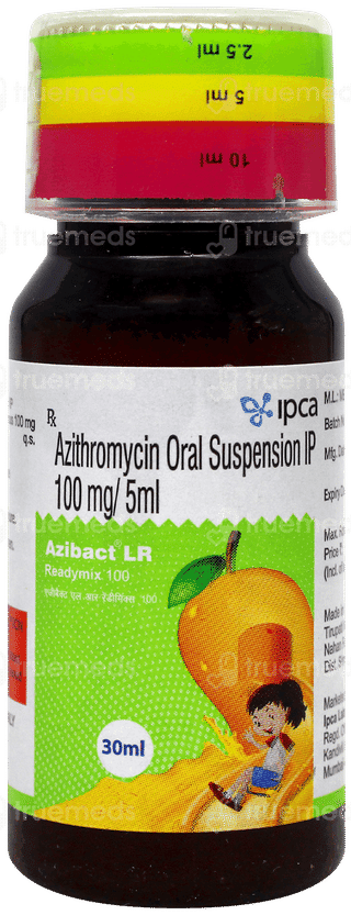 Azibact Lr Readymix 100 Suspension 30Ml