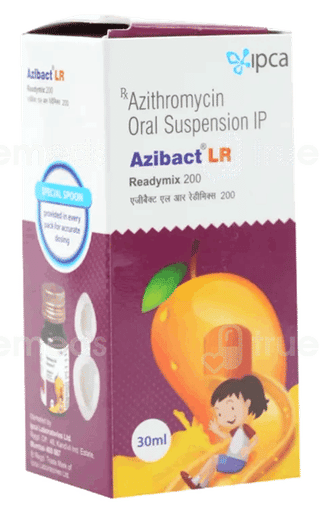Azibact Lr Readymix 200 Suspension 30Ml