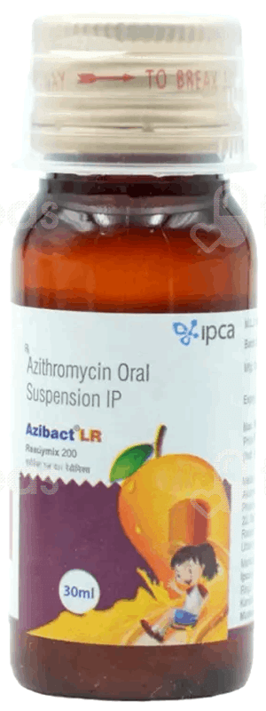 Azibact Lr Readymix 200 Suspension 30Ml
