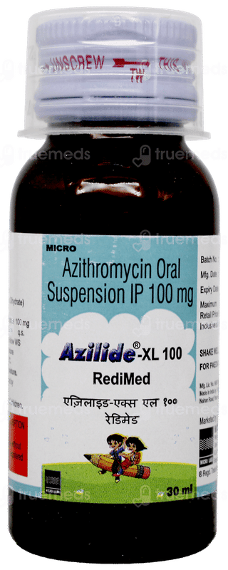 Azilide Xl 100 Redimed Suspension 30ml