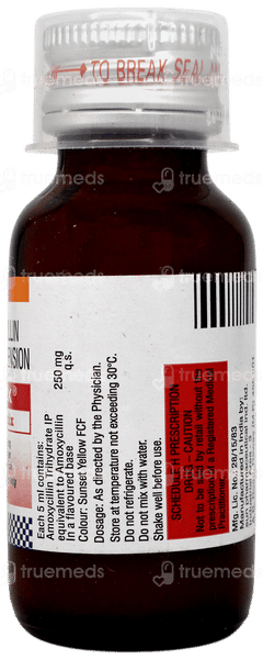 Mox 250mg Redimix Suspension 30ml