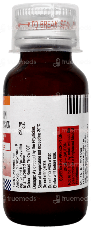 Mox 250mg Redimix Suspension 30ml