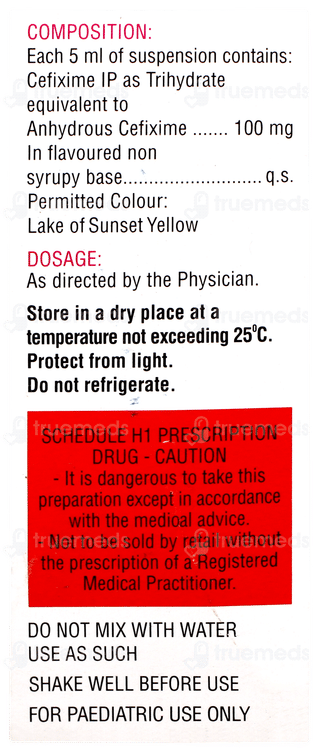 Zifi 100 Readymix Suspension 30ml