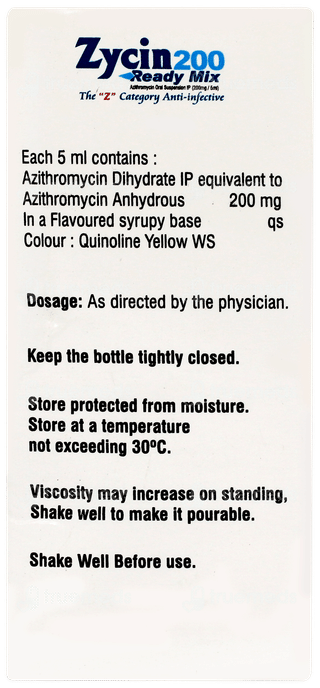 Zycin 200 Ready Mix Suspension 30ml