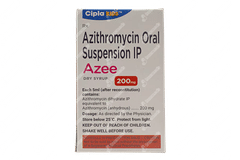Azee 200mg Peppermint Flavour Dry Syrup 15ml