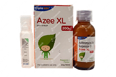 Azee Xl 200mg Peppermint Flavour Dry Syrup 30ml