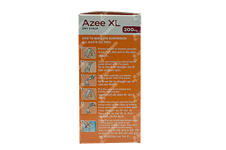 Azee Xl 200mg Peppermint Flavour Dry Syrup 30ml