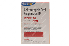 Azee Xl 200mg Peppermint Flavour Dry Syrup 30ml Azee Xl 200mg Peppermint Flavour Dry Syrup 30ml