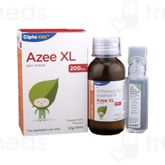 Azee Xl 200mg Peppermint Flavour Dry Syrup 30ml