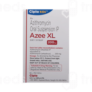 Azee Xl 200mg Peppermint Flavour Dry Syrup 30ml