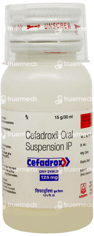 Cefadrox 125Mg Dry Syrup 30Ml