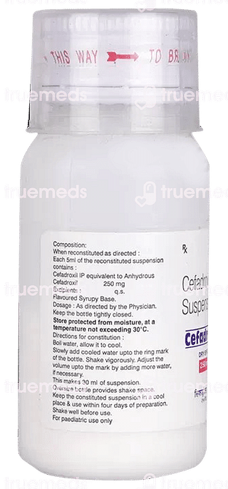 Cefadrox 250 MG Dry Syrup 30 ML