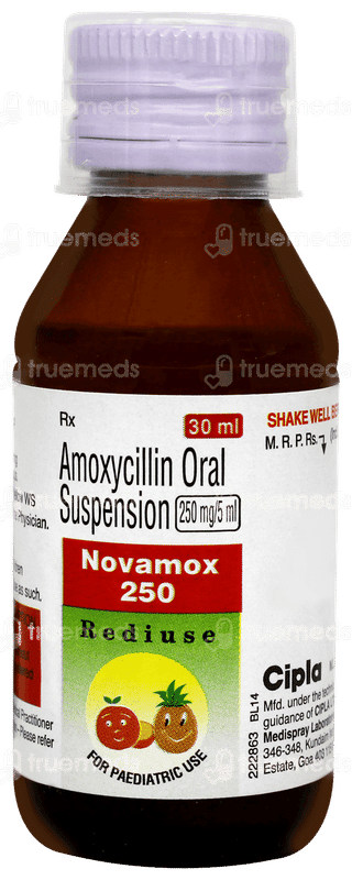 Novamox 250 Rediuse Suspension 30ml