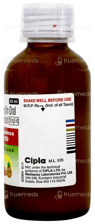 Novamox 250 Rediuse Suspension 60ml