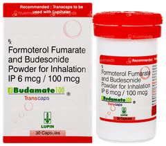 Budamate 100 Transcaps 30