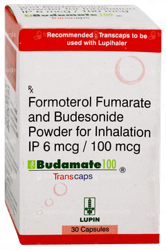 Budamate 100 Transcaps 30