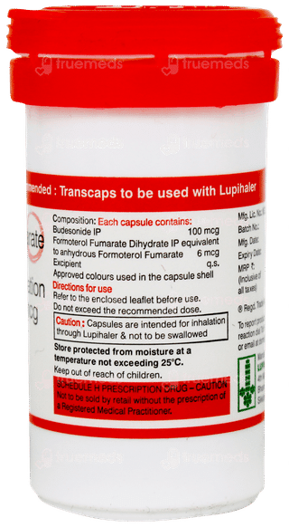 Budamate 100 Transcaps 30