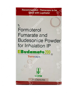 Budamate 200 MCG Transcaps 30