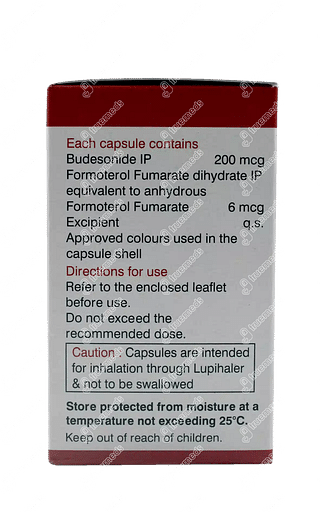 Budamate 200 MCG Transcaps 30