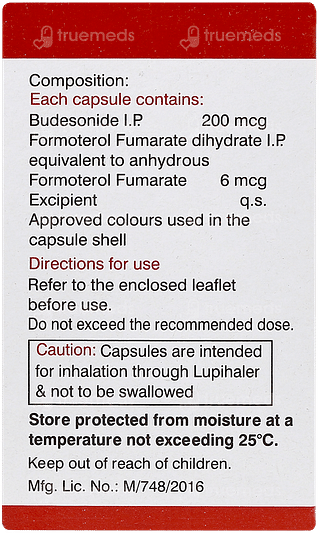 Budamate 200 MCG Transcaps 30