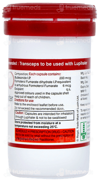 Budamate 200 MCG Transcaps 30