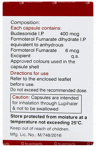 Budamate 400 Transcaps 30