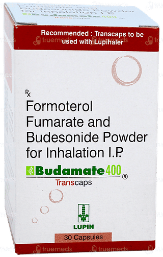 Budamate 400 Transcaps 30