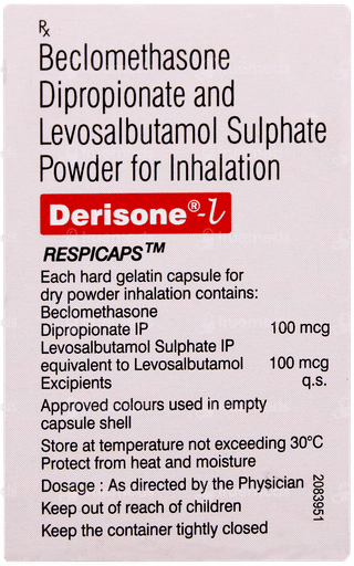 Derisone L Respicaps 30