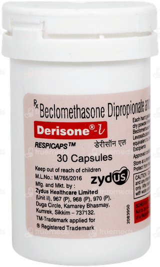 Derisone L Respicaps 30