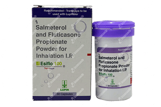 Esiflo 50/100 MCG Transcap 30